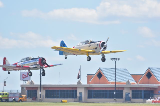 N276RB — - Formation takeoff