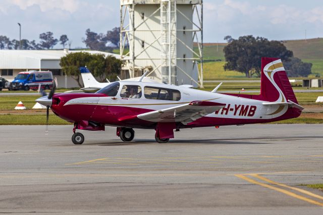 Mooney M-20 (VH-YMB) - Mooney TLS Bravo M20M (VH-YMB) taxiing at Wagga Wagga Airport