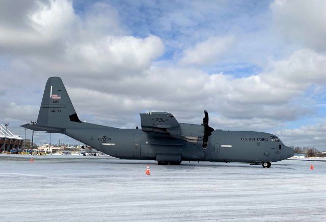 Lockheed C-130 Hercules (07-4638) - 02/14/2022 @ SFS