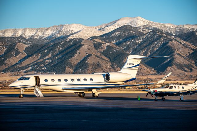 Gulfstream Aerospace Gulfstream G650 (N968FA) - G650 AT KBZN 