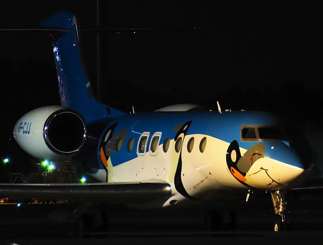 Gulfstream Aerospace Gulfstream G650 (VP-CJJ) - I took this picture on Dec 13, 2019.