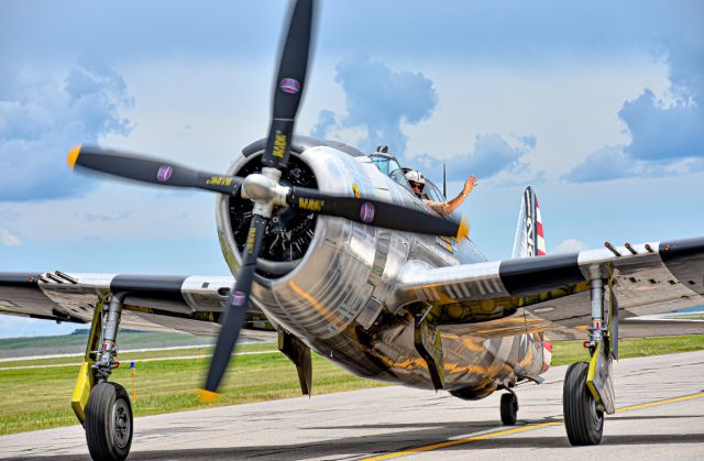 N4747D — - I was standing by the taxiway at the Pierre airshow.