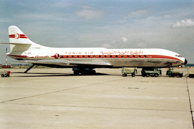 SUD-EST SE-210 Caravelle (TS-IKM) - 1967 at Düsseldorf (EDDL)