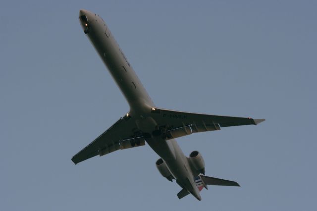 Canadair Regional Jet CRJ-900 (F-HMLK) - Canadair CRJ-1000, Brest-Guipavas Regional Airport (LFRB-BES)