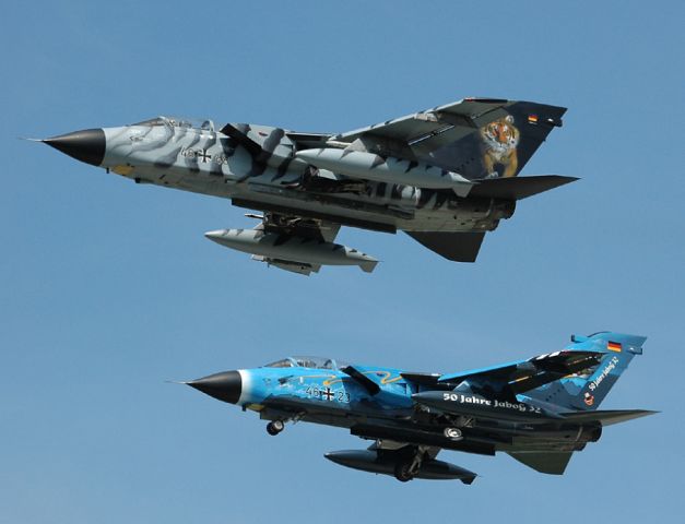 PANAVIA Tornado (4648) - GAF Tornado 46+48 and 46+23 in the year of 2008