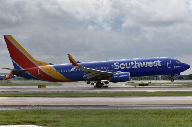 Boeing 737-800 (N8645A) - Heart Two