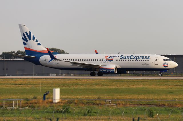 Boeing 737-800 (TC-SOV) - Photo taken on August 5, 2021.