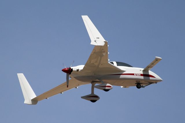 RUTAN Cozy (N765R) - Cactus Fly-in 2011 - Casa Grande, AZ