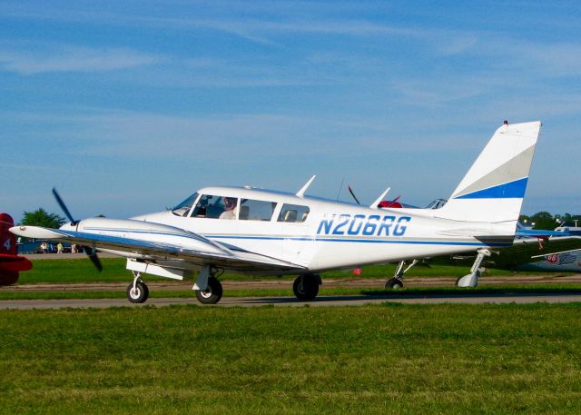 Piper PA-30 Twin Comanche (N206RG) - At Oshkosh. 