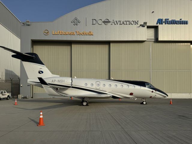 IAI Gulfstream G280 (AP-NSH) - 23-AUG-2023. At DC Aviation Dubai. 
