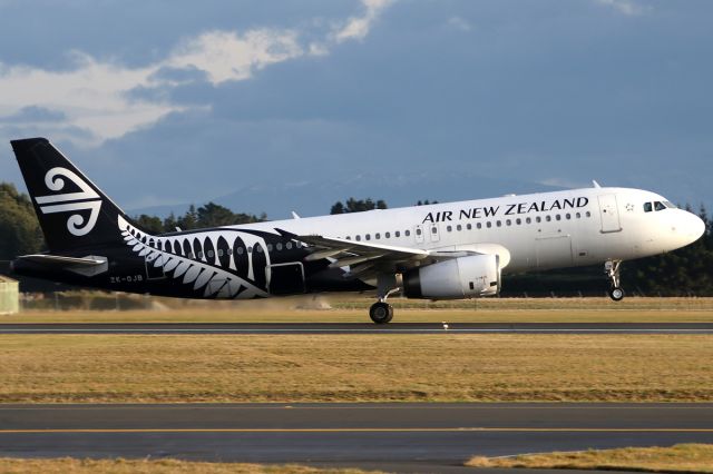 Airbus A320 (ZK-OJB) - on 12 July 2019