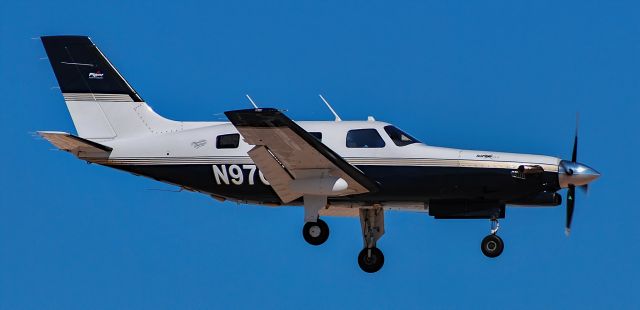 Piper Malibu Mirage (N97CX) - N97CX Piper PA-46-350P Malibu Mirage s/n 4636128 - North Las Vegas Airport  KVGTbr /Photo: Tomas Del Corobr /October 14, 2020