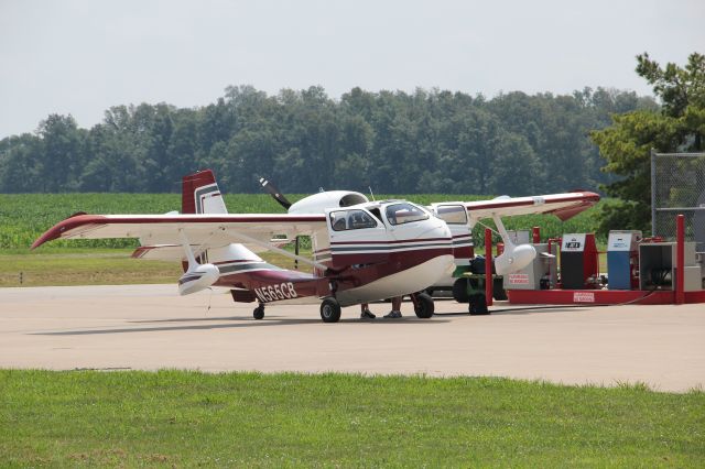 REPUBLIC Seabee (N565CB) - Fuel stop on 7/22/11