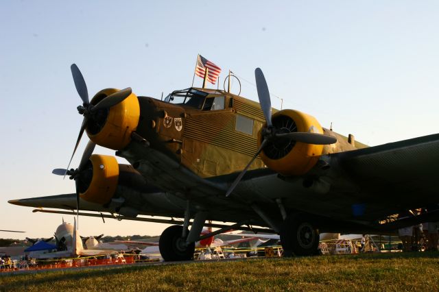 JUNKERS Ju-52/3m (N352JU) - Air show Spirit of St Louis, chesterfield, Mo Sept 02 2007