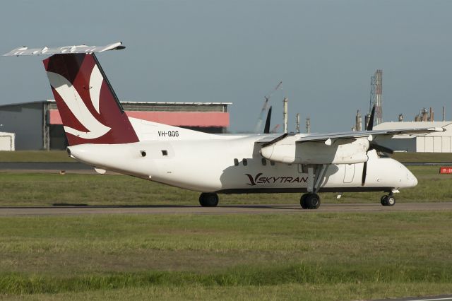 de Havilland Dash 8-100 (VH-QQG) - "Skippers 773" taxing for departure to Taroom, in the highlands region