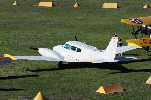 Piper PA-30 Twin Comanche (VH-TXC) - Piper PA-30-160 Twin Comanche sn 30-1771 VH-TXC Jandakot Royal Aero Club of Western Austrlia open day 21 May 2022