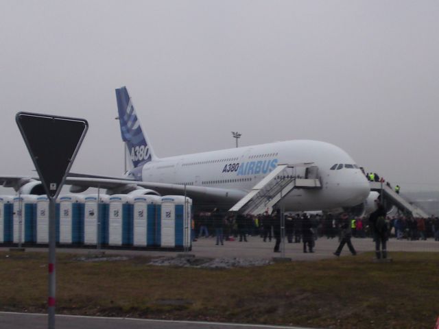 F-WWDD — - Airbus A380 Prototype in Zurich