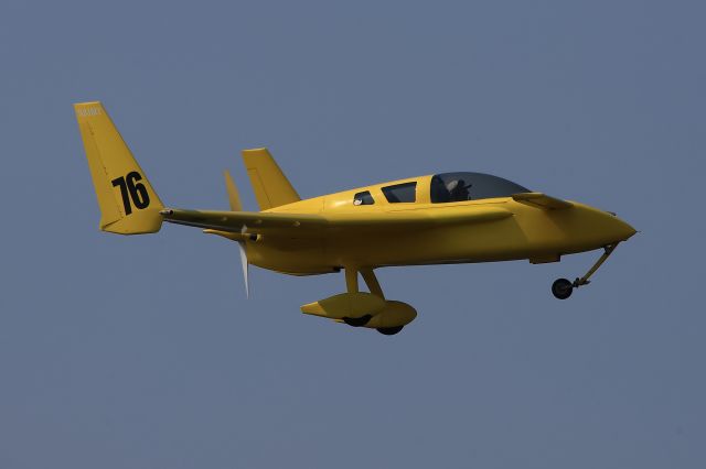 RUTAN Cozy (N83MT) - Morning launch from KAUW on 23 July 2023