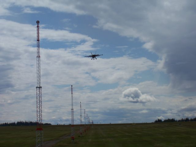 McDonnell Douglas FA-18 Hornet — - CF18 Hornet on landing approach  CFB Comox