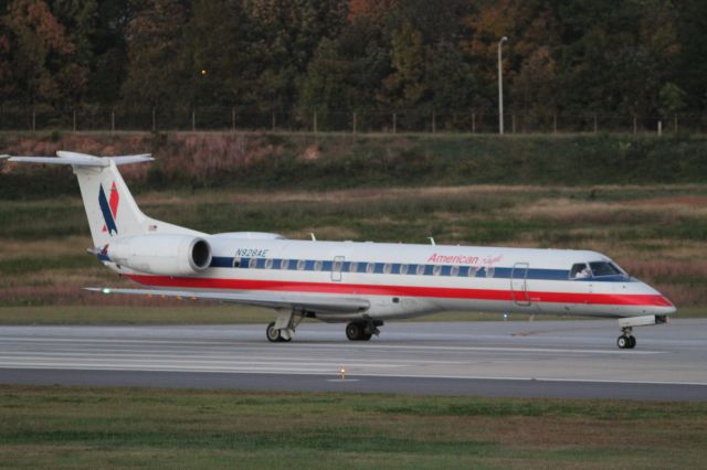 Embraer ERJ-145 (N928AE) - Charlotte Douglas airport overlook-