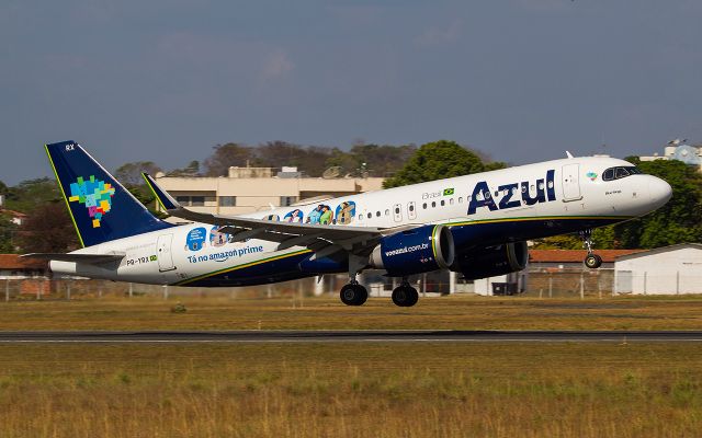 Airbus A320neo (PR-YRX) -  Airbus A320-251N  (Azul (Amazon Prime Livery) 