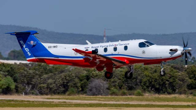 Pilatus PC-12 (VH-IWO)