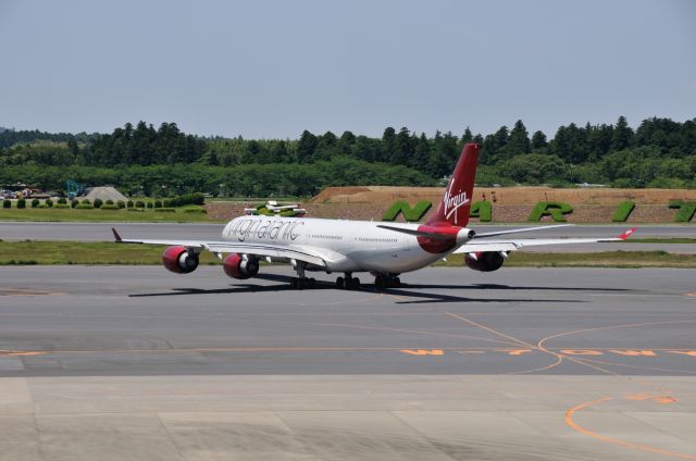 Airbus A340-600 (G-VEIL) - 2014/6/14