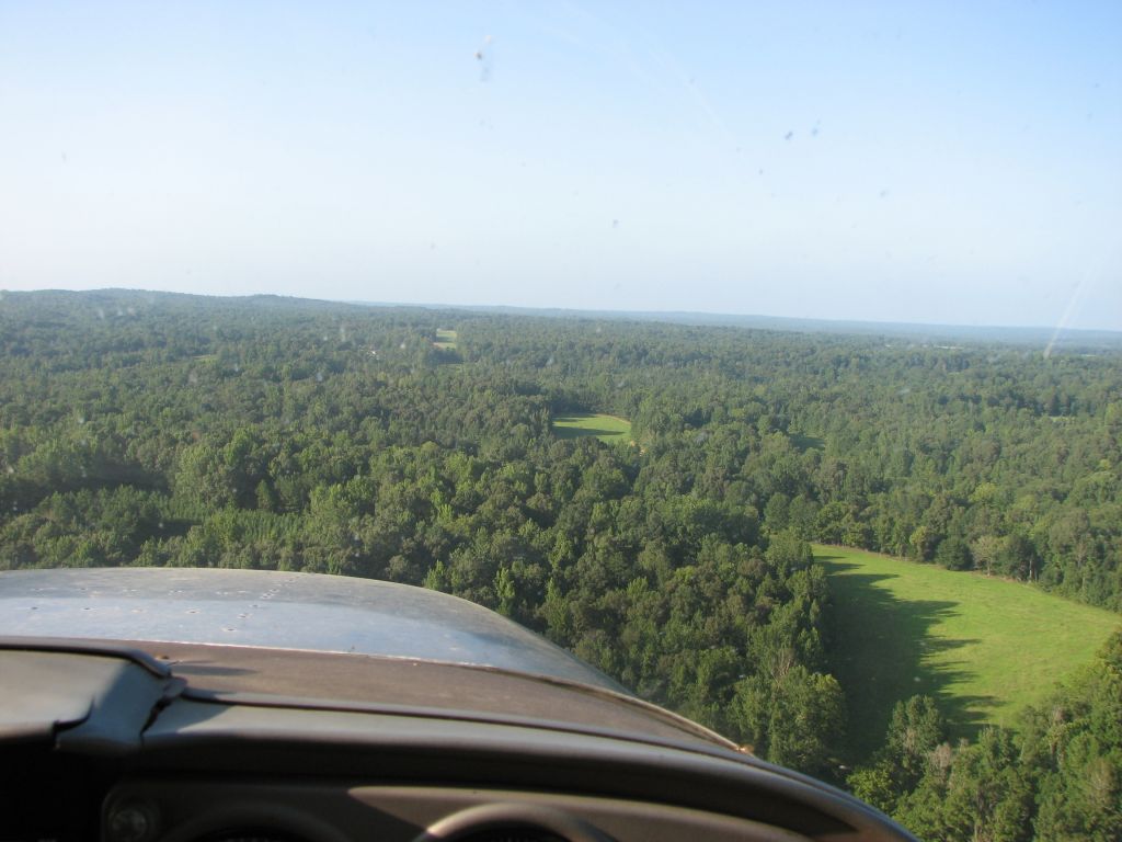 Cessna Skyhawk (N5683T) - Long Final my grandfathers grass airstrip.