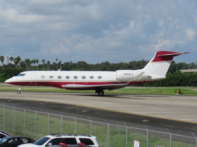 Gulfstream Aerospace Gulfstream G650 (N668FX)