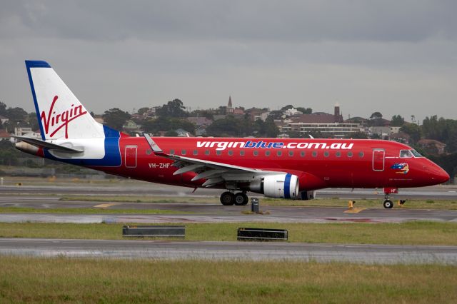 Embraer 170/175 (VH-ZHF) - on 12 October 2010