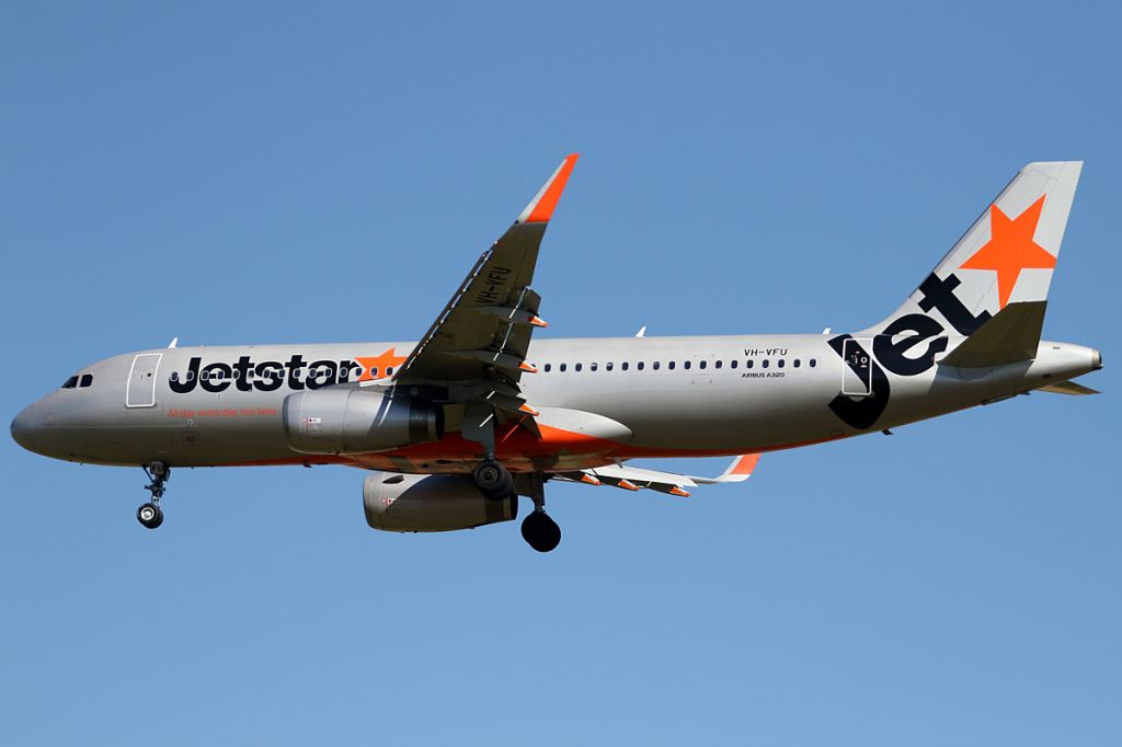 Airbus A320 (VH-VFU) - on  28 December 2019