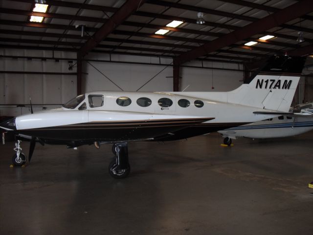 Cessna Chancellor (N17AM) - Parked in the hangar at FFC