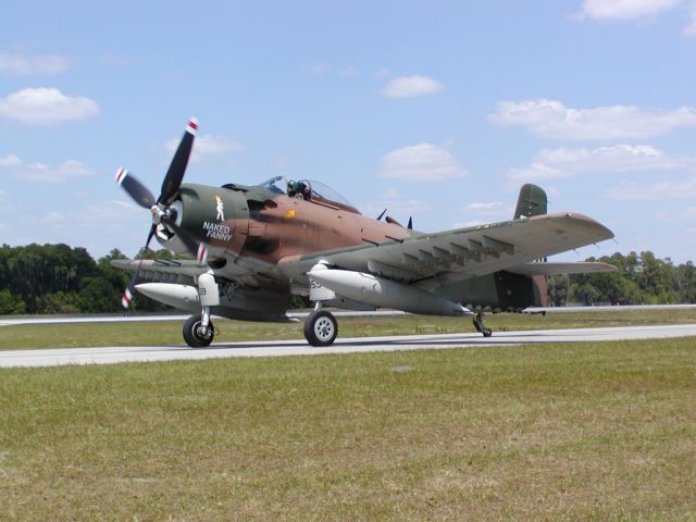 N959AD — - A-1D Skyraider "Naked Fanny"