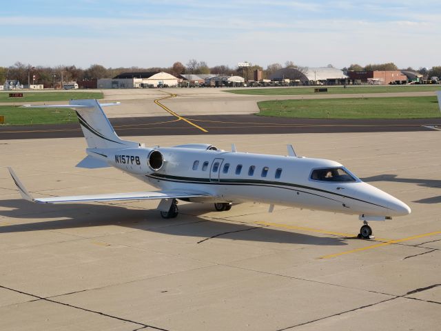 Learjet 45 (N157PB) - A fast and powerful business jet.