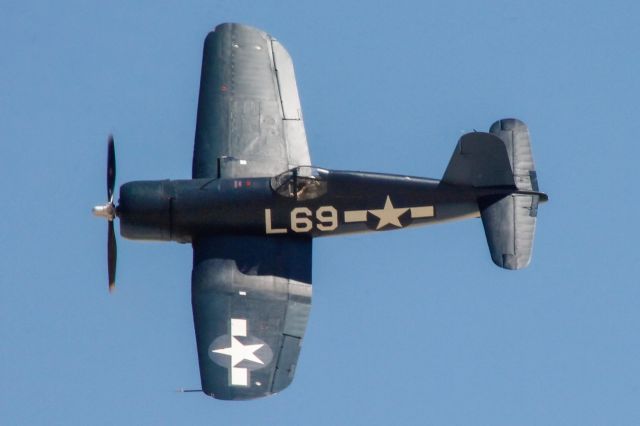 N4634 — - The world’s sole surviving Brewster-built F3A-1 Corsair, 04634.