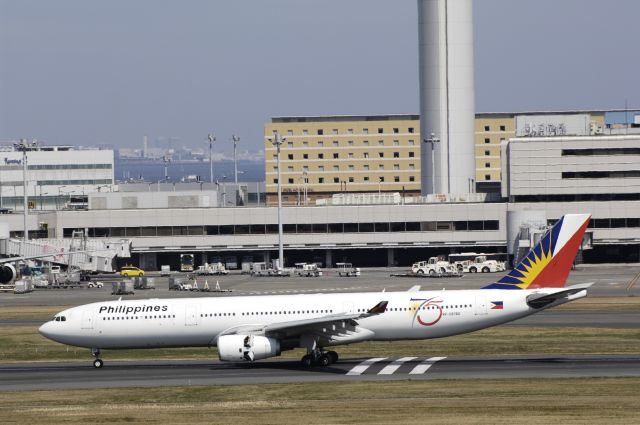 Airbus A330-300 (RP-C8760) - Landing at Tokyo-Haneda Intl Airport Rwy34L on 2016/03/27