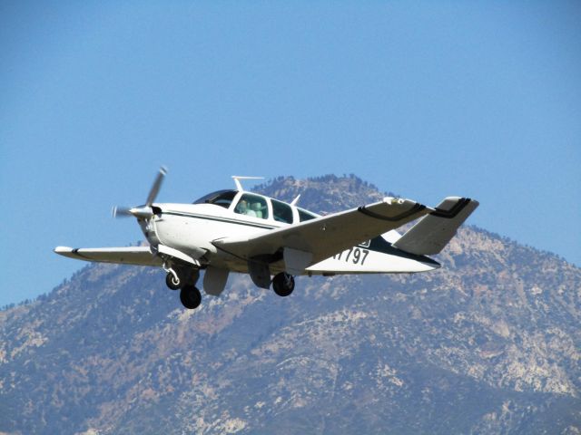 Beechcraft 35 Bonanza (N17797) - Taking off RWY 26L