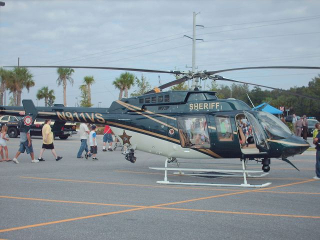 Bell 407 (N911VS) - Sarasota Sheriff's Air One on display at the National Highway Safety Day (12/1/07)