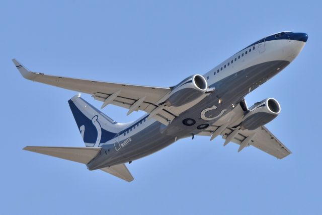 Boeing 737-700 (N101TD) - Indianapolis Colt's team owners personal BBJ. Departing 23-R 02-15-23.