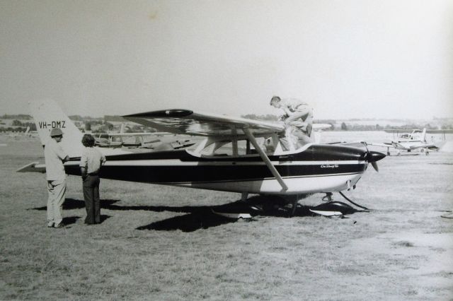 Cessna Skyhawk (VH-DMZ) - Flinders owned and based C172F, circa 1978