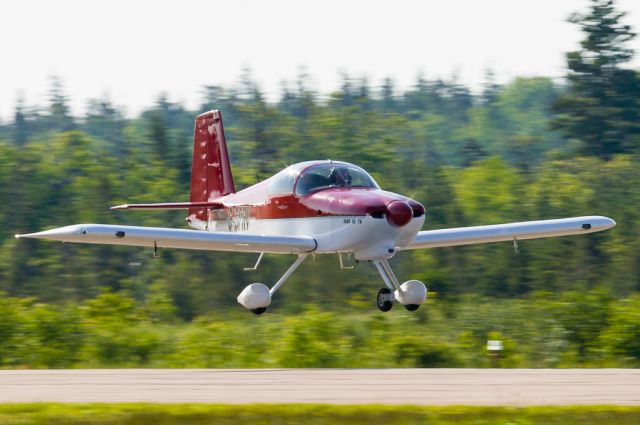 Vans RV-7 (C-GPRV) - Low and fast on departure off of Rwy 29.