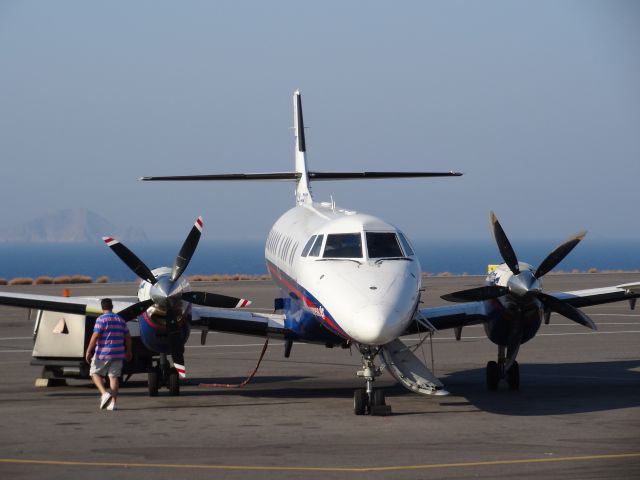 Beechcraft Super King Air 200 — - Island of Crete, overlooking the Mediterranean Sea -