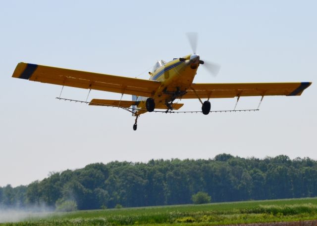 N502MV — - Cropdusting fun in rural Indiana