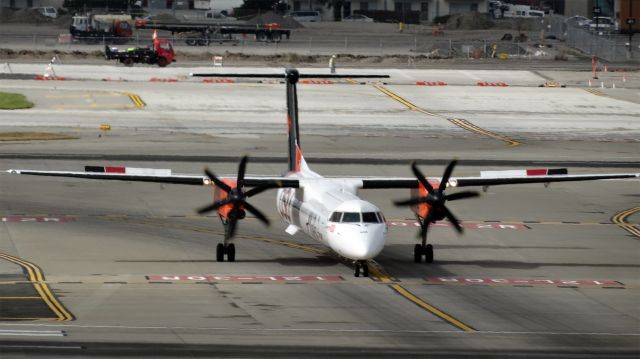 de Havilland Dash 8-400 (N440QX) - N440QX Horizon Air De Havilland Canada DHC-8-400br /4.1 yearsbr /2015-03-23 AS2377 Portland (PDX) San Jose (SJC) 08:57-->Landed 10:38