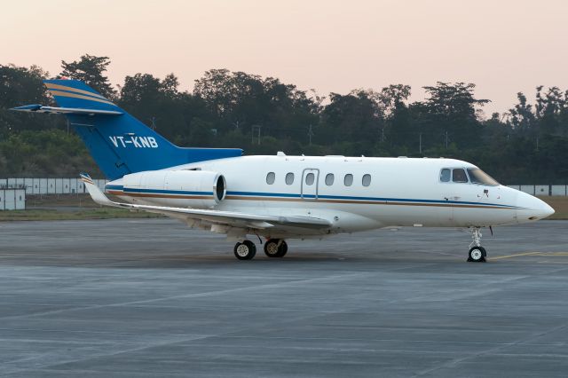 VT-KNB — - Forum 1 Aviation 850XP parked on the apron at Dehradun on a winter morning.