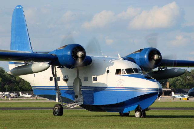 Grumman HU-16 Albatross (N1955G) - With the setting sun on this beauty...............