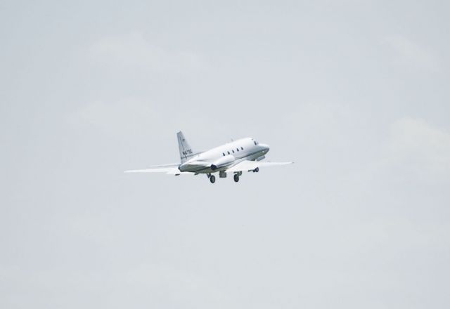 North American Sabreliner (N47SE) - Seen at KFDK on 5/12/2011.