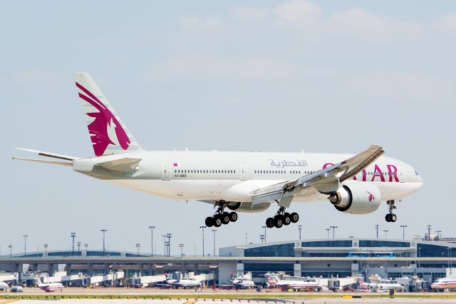 Boeing 777-200 (A7-BBB) - 08/15/2015 Qatar A7-BBB B777 KDFW