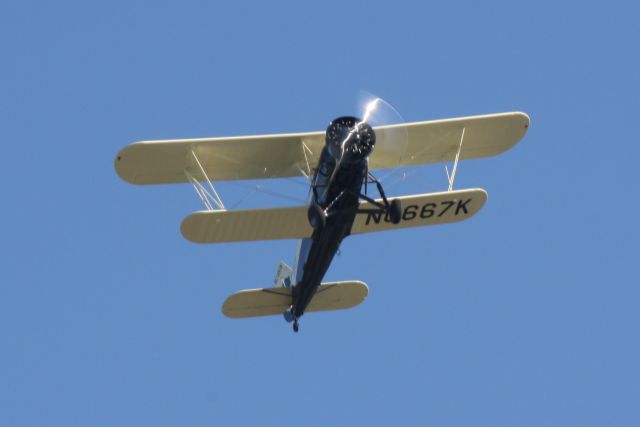 NC667K — - Stearman Junior Speedmail (NC667K) departs Sarasota-Bradenton International Airport following the Airpower History Tour