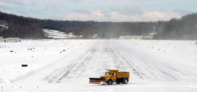 KDXR — - Snow removal at the Danbury CT (KDXR) airport.